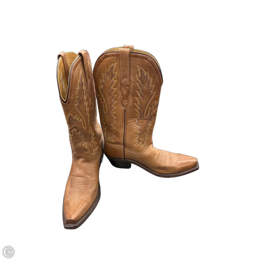 Boots Western By Old West In Brown, Size: 6.5