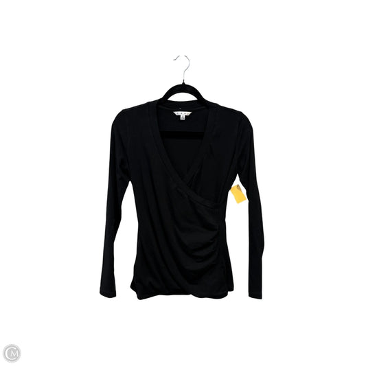 Top Long Sleeve Basic By Cabi In Black, Size: M