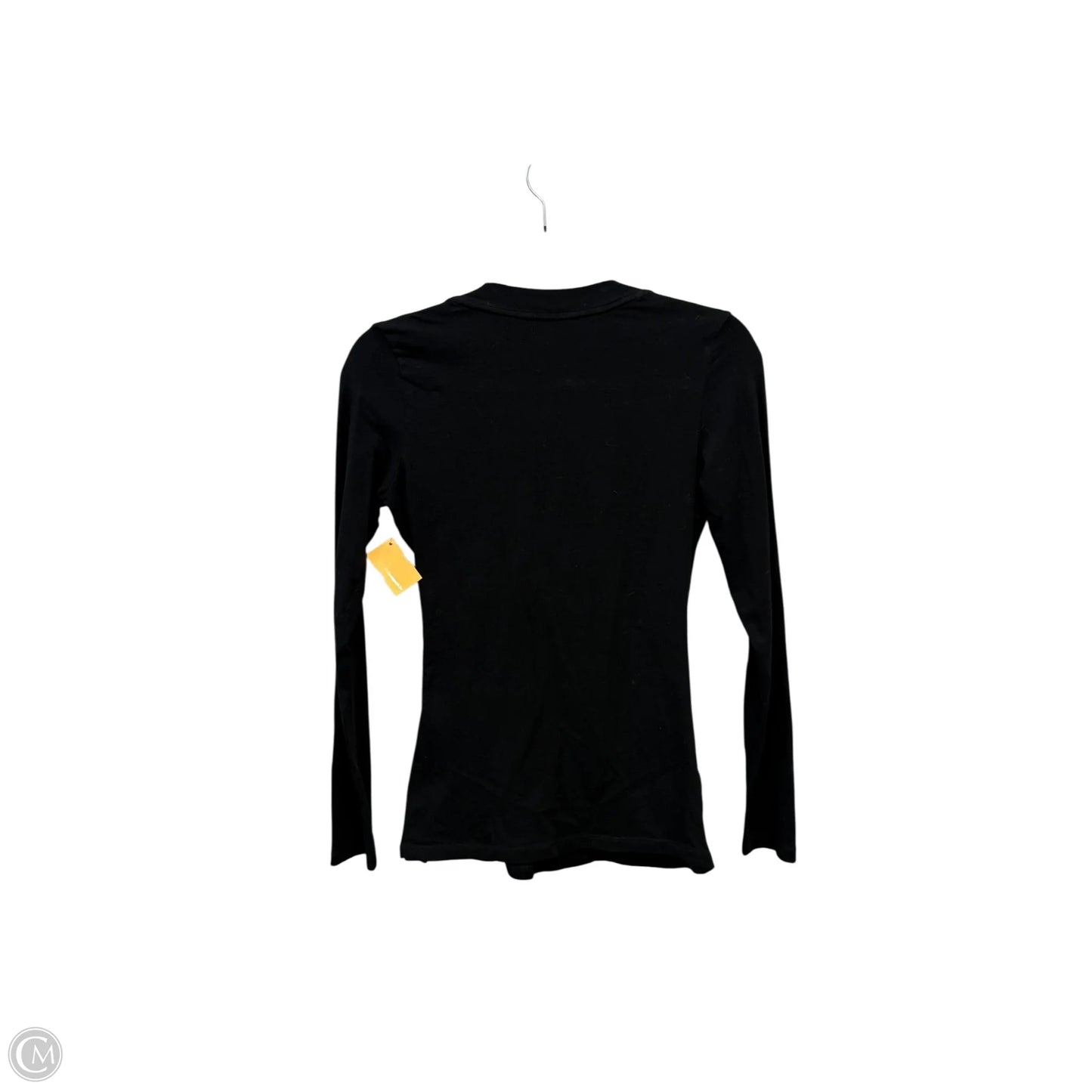 Top Long Sleeve Basic By Cabi In Black, Size: M