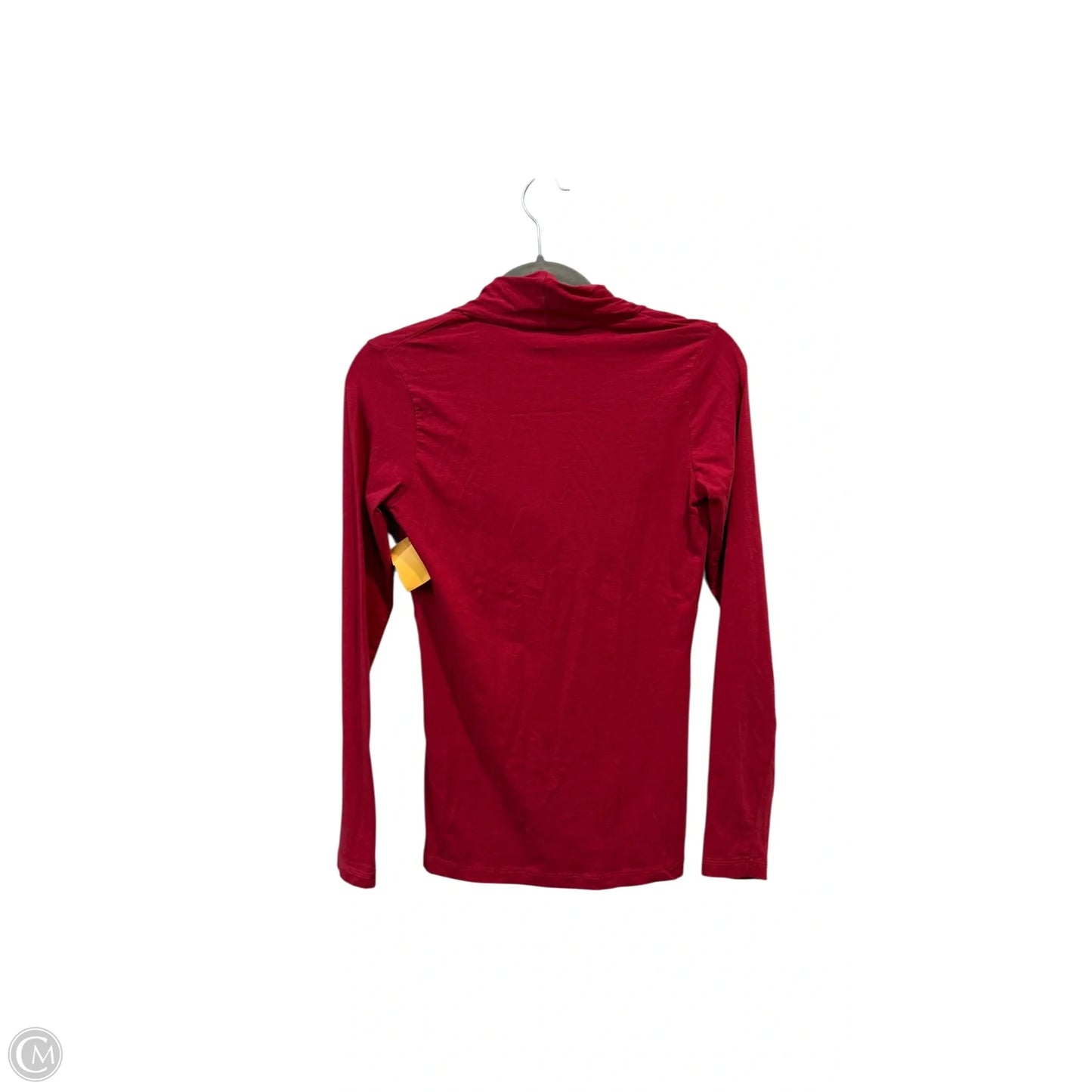 Top Long Sleeve Basic By Cabi In Red, Size: S