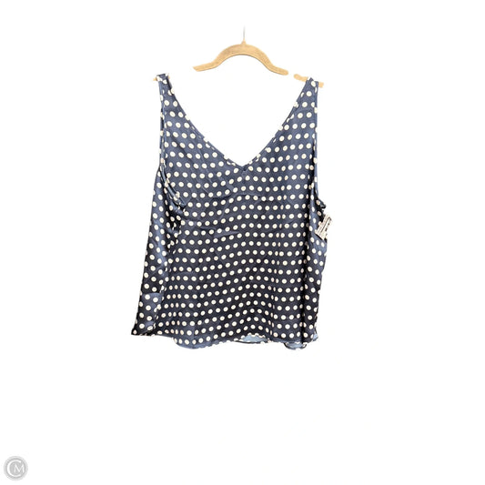 Tank Top By Loft In Polkadot Pattern, Size: Xl