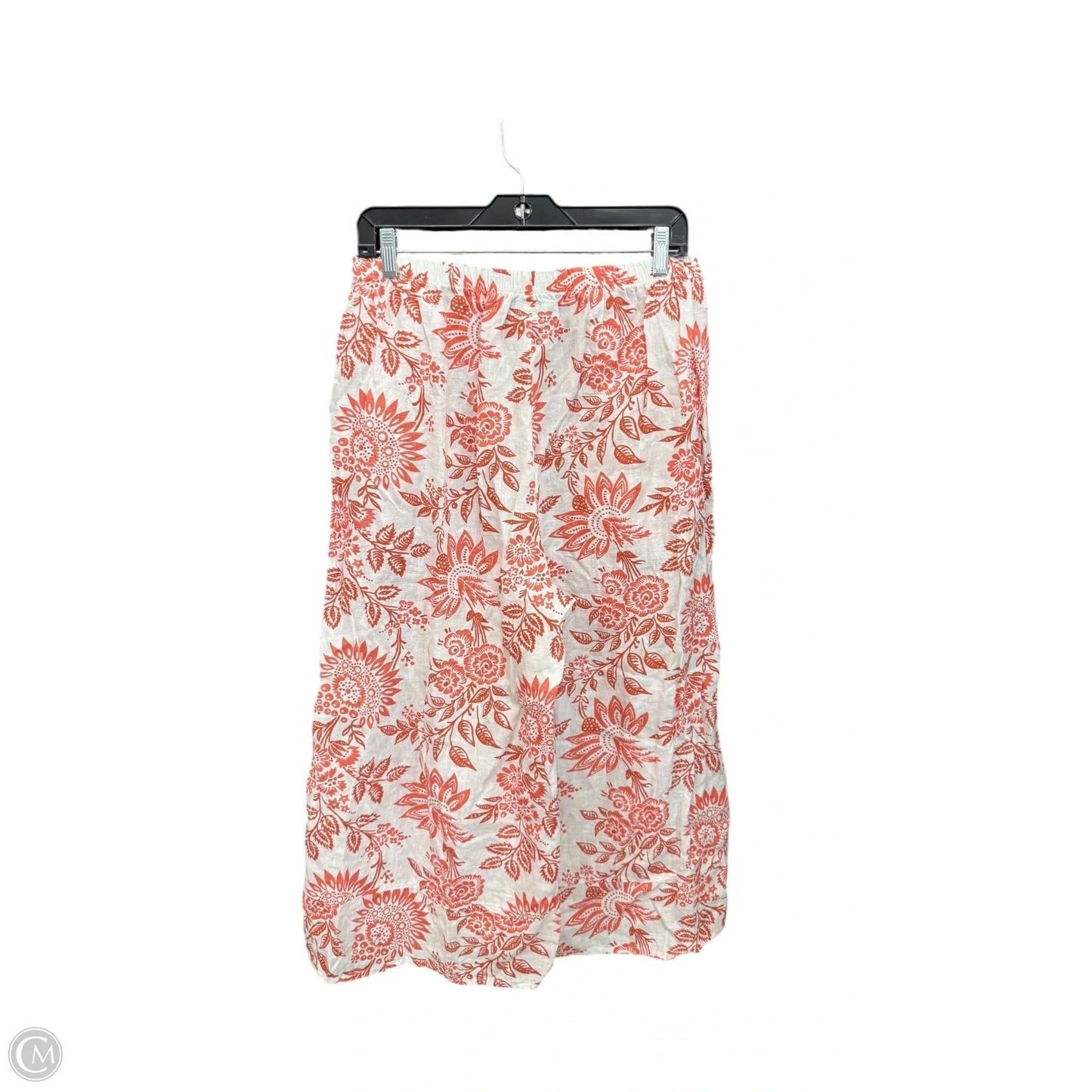 Capris By Flax In Floral Print, Size: 8