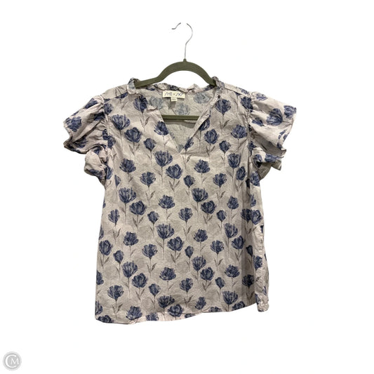 Top Sleeveless By She + Sky In Floral Print, Size: L