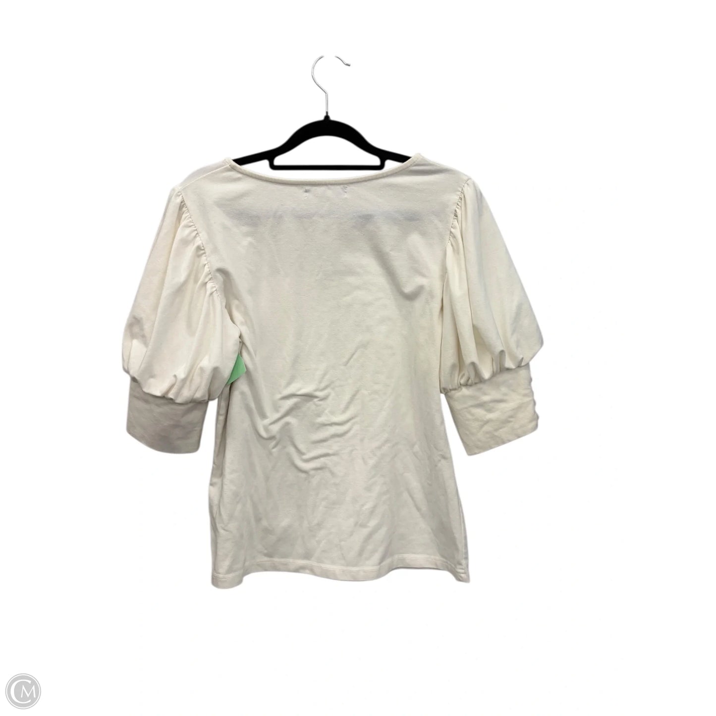 Top Short Sleeve By Ontwelfth In White, Size: M