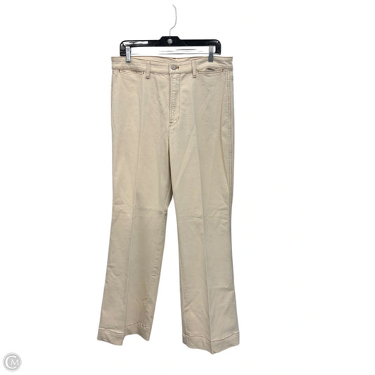 Jeans Boot Cut By Talbots In Tan Denim, Size: 12