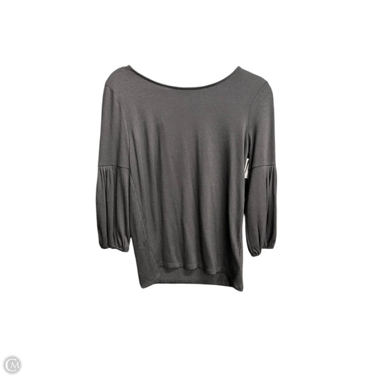 Top 3/4 Sleeve Basic By Talbots In Black, Size: Xs