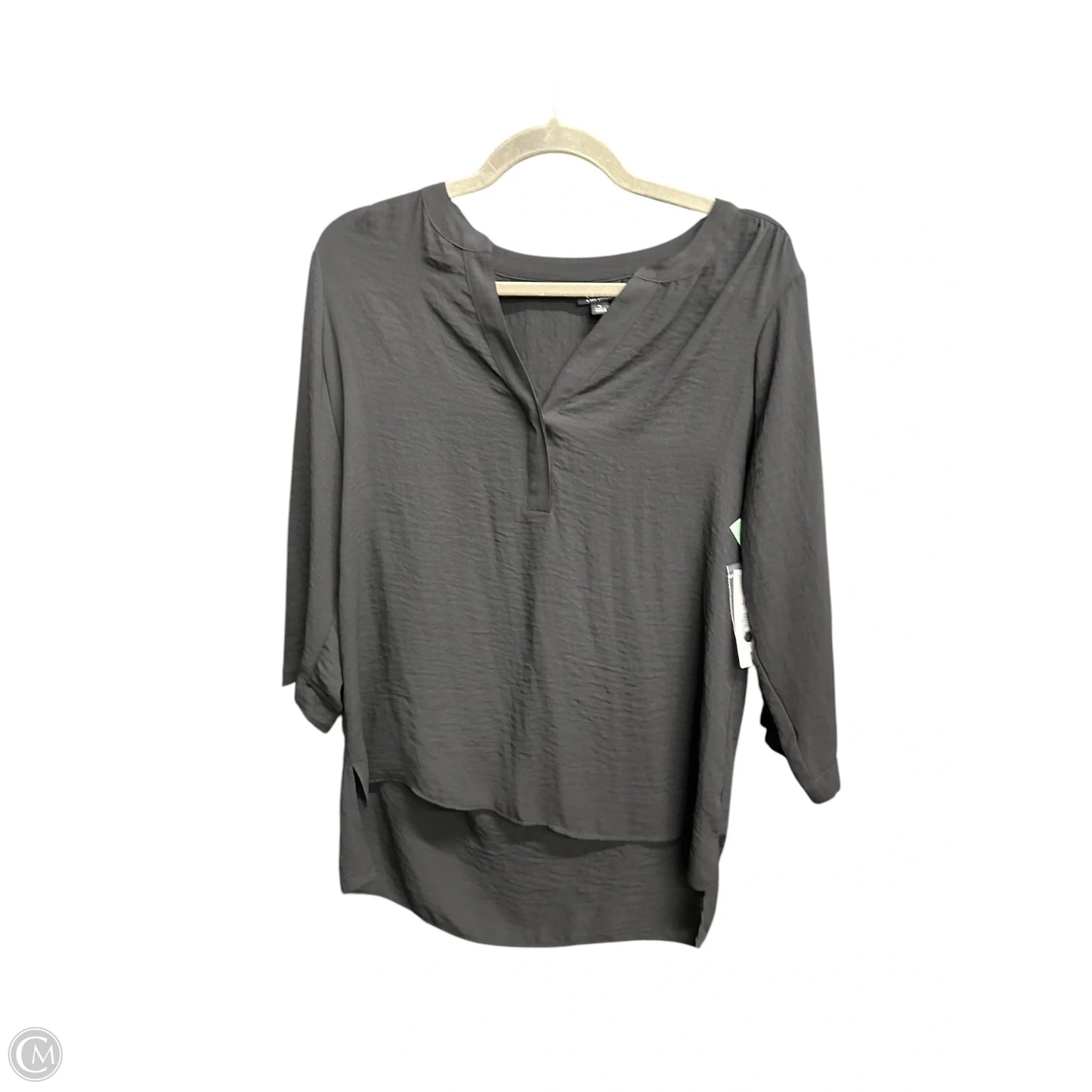 Top 3/4 Sleeve By Ana In Black, Size: S
