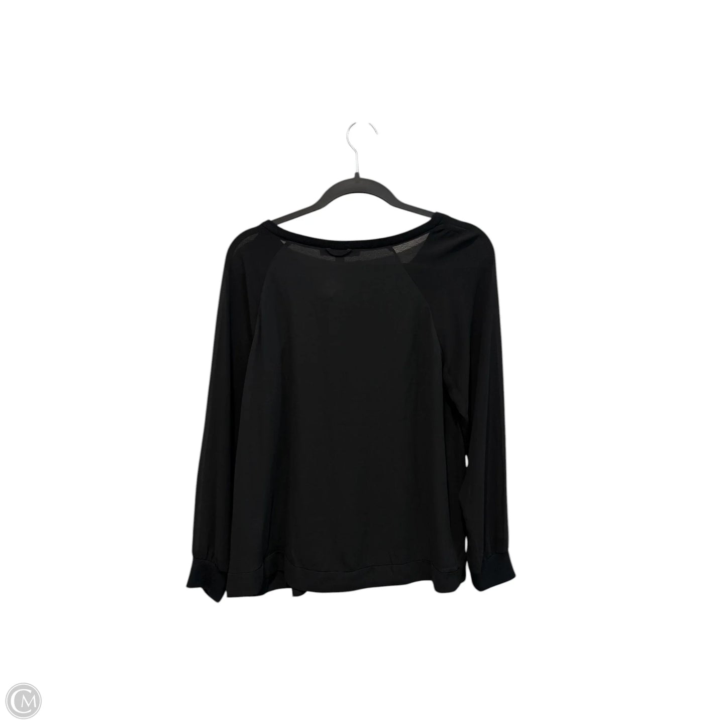 Top Long Sleeve By Loft In Black, Size: Mp