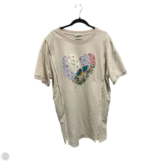 Dress Casual Short By Easel In Cream, Size: S