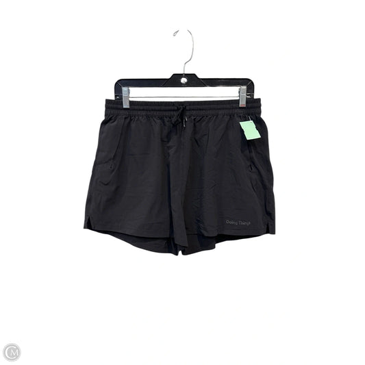 Athletic Shorts By Outdoor Voices In Black, Size: L