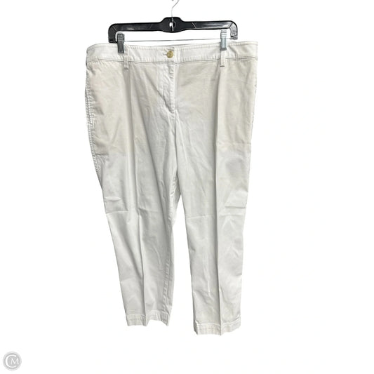 Pants Chinos & Khakis By Talbots In White, Size: 16