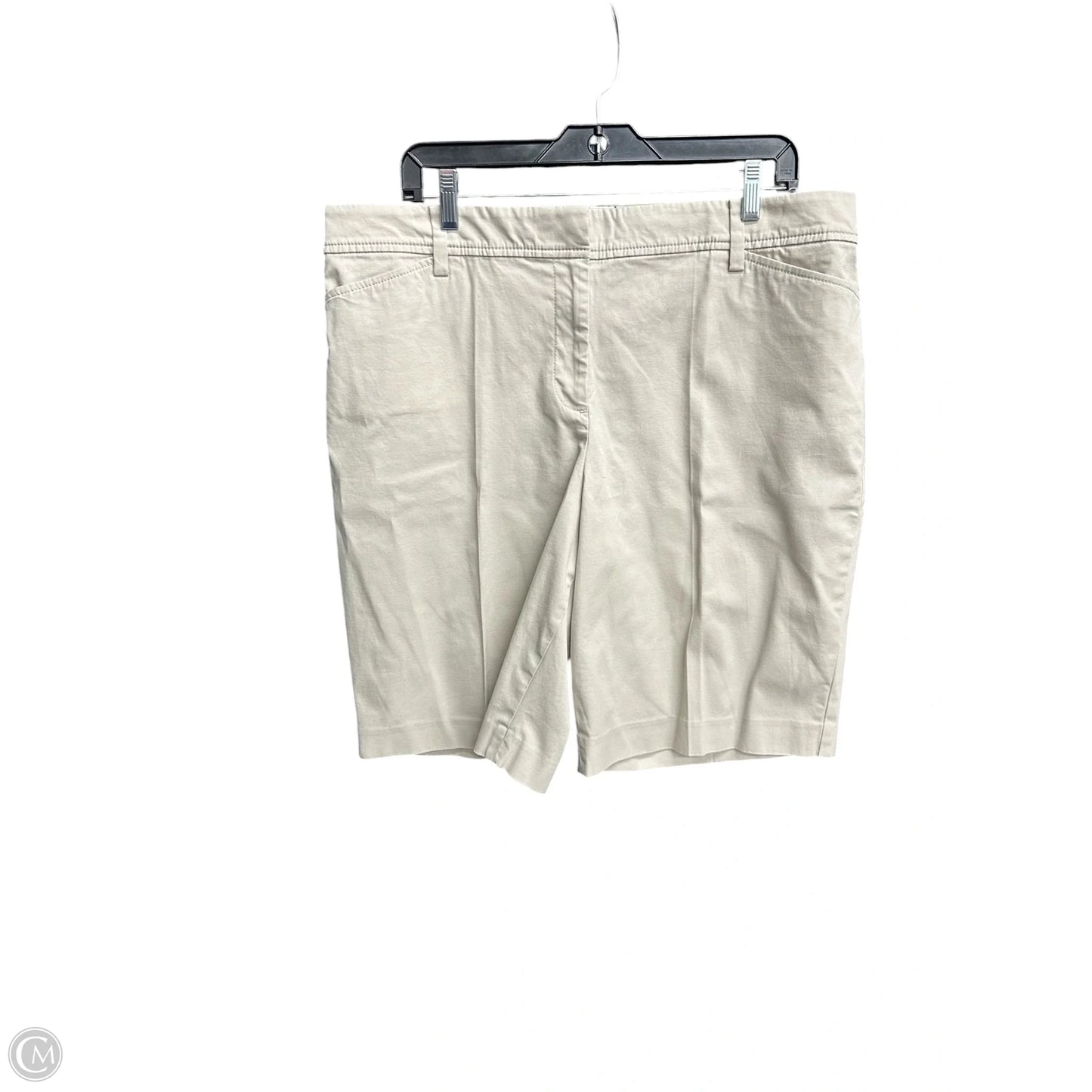 Shorts By Talbots In Beige, Size: 16