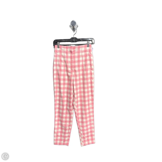 Pants Dress By Zara In Checkered Pattern, Size: 2
