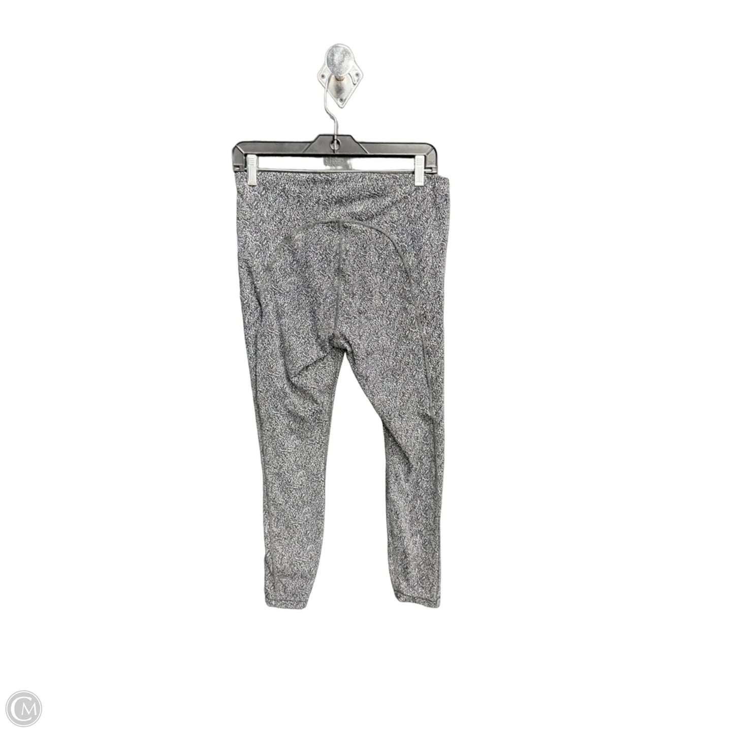 Athletic Leggings Capris By Athleta In Black & White, Size: L