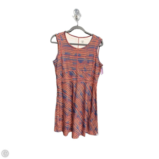 Athletic Dress By Title Nine In Blue & Orange, Size: L