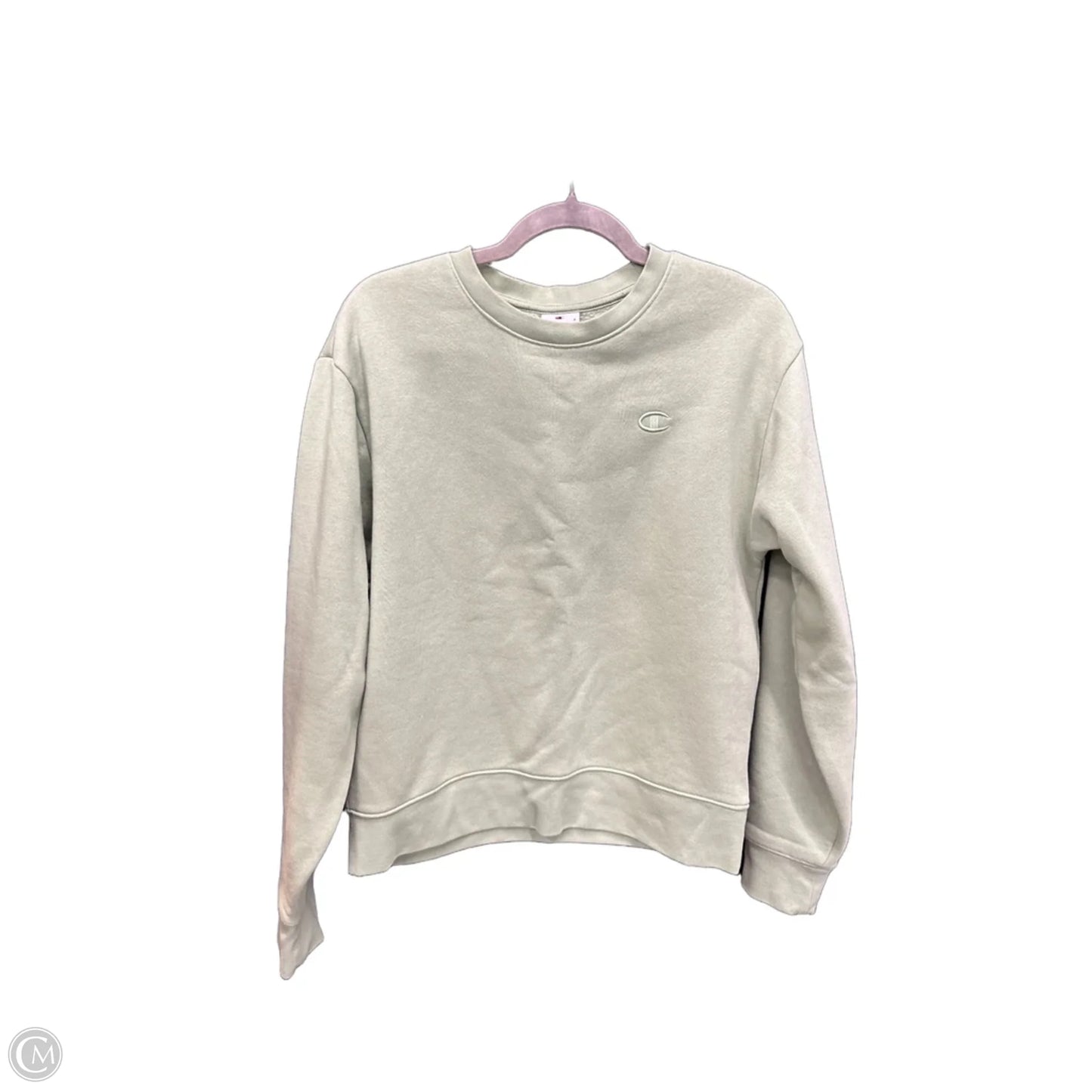 Sweatshirt Crewneck By Champion In Green, Size: S