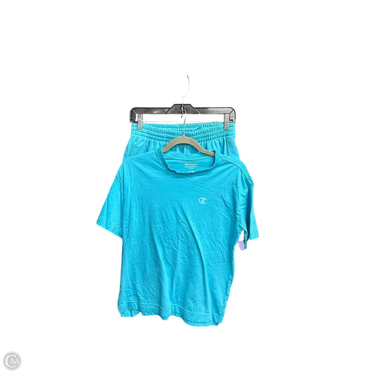 Shorts Set By Champion In Aqua, Size: Xs