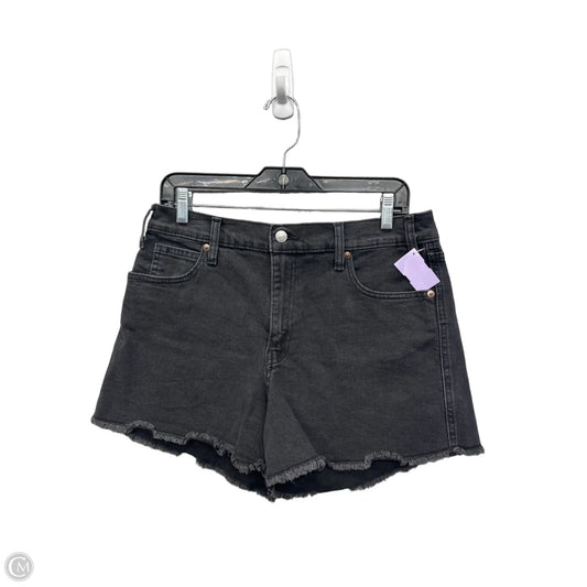 Shorts By Levis In Black Denim, Size: 10