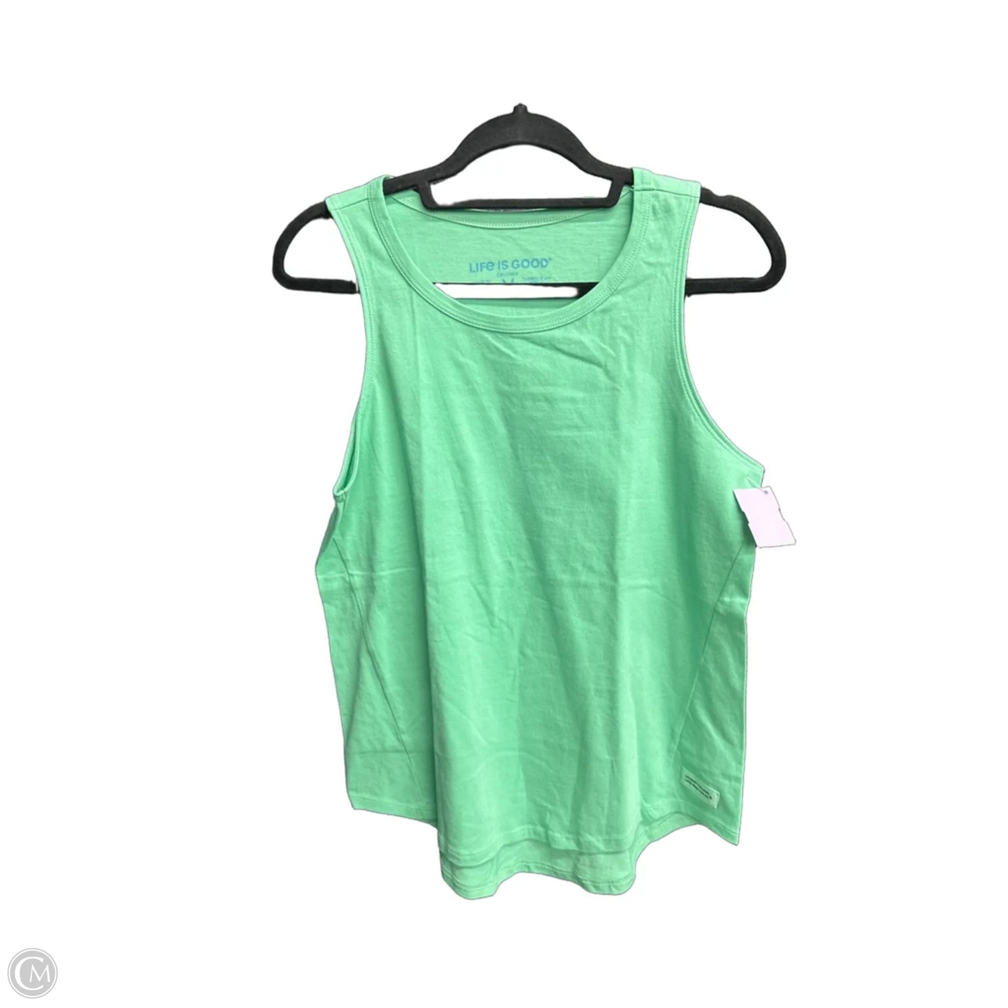 Tank Top By Life Is Good In Green, Size: M