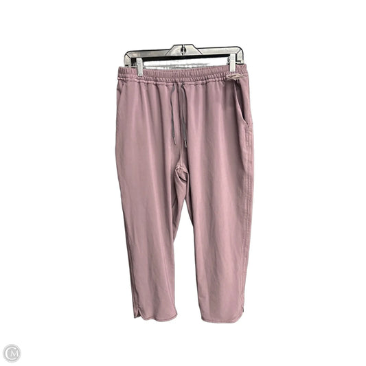 Athletic Pants By Lululemon In Purple, Size: M