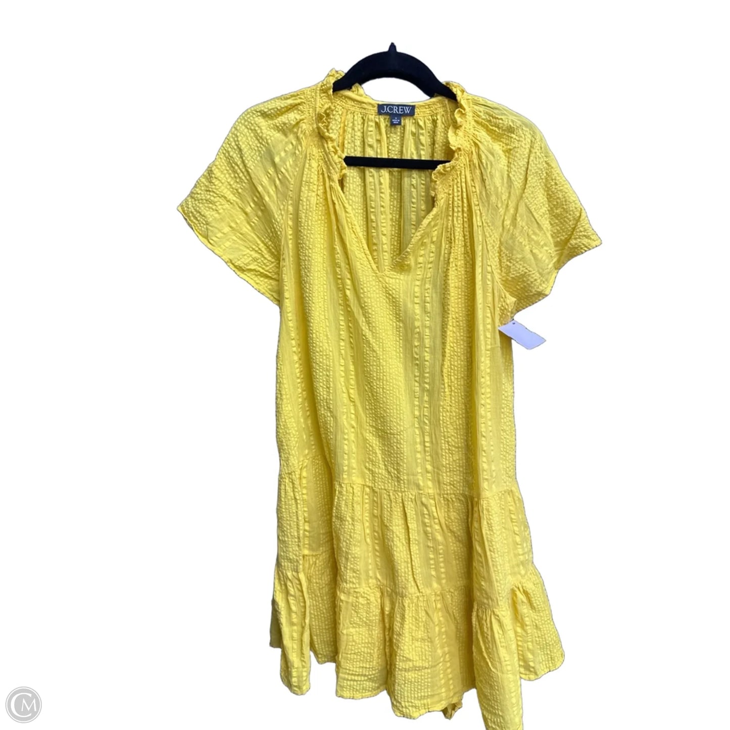 Dress Casual Short By J. Crew In Yellow, Size: S