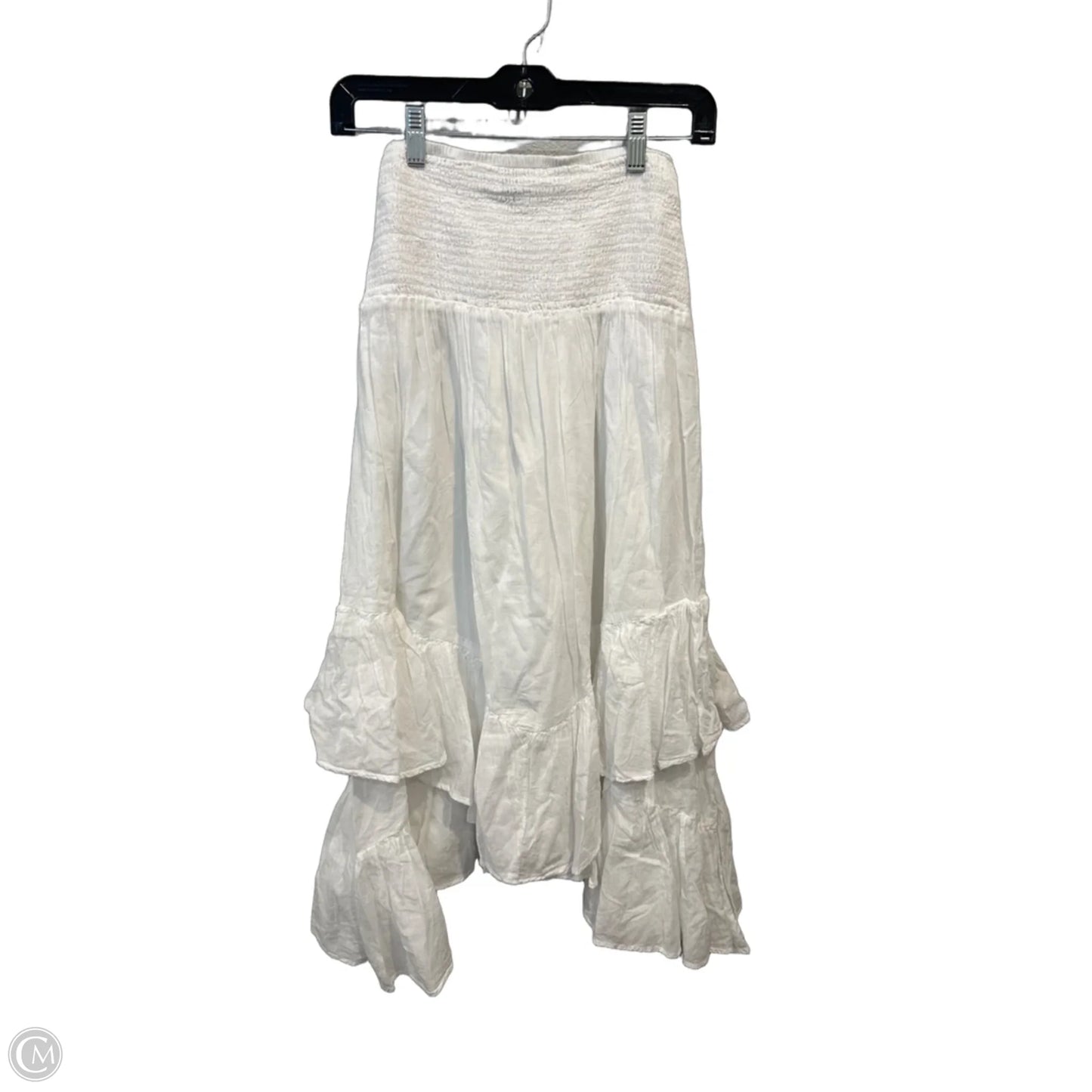Skirt Midi By American Eagle In White, Size: 2