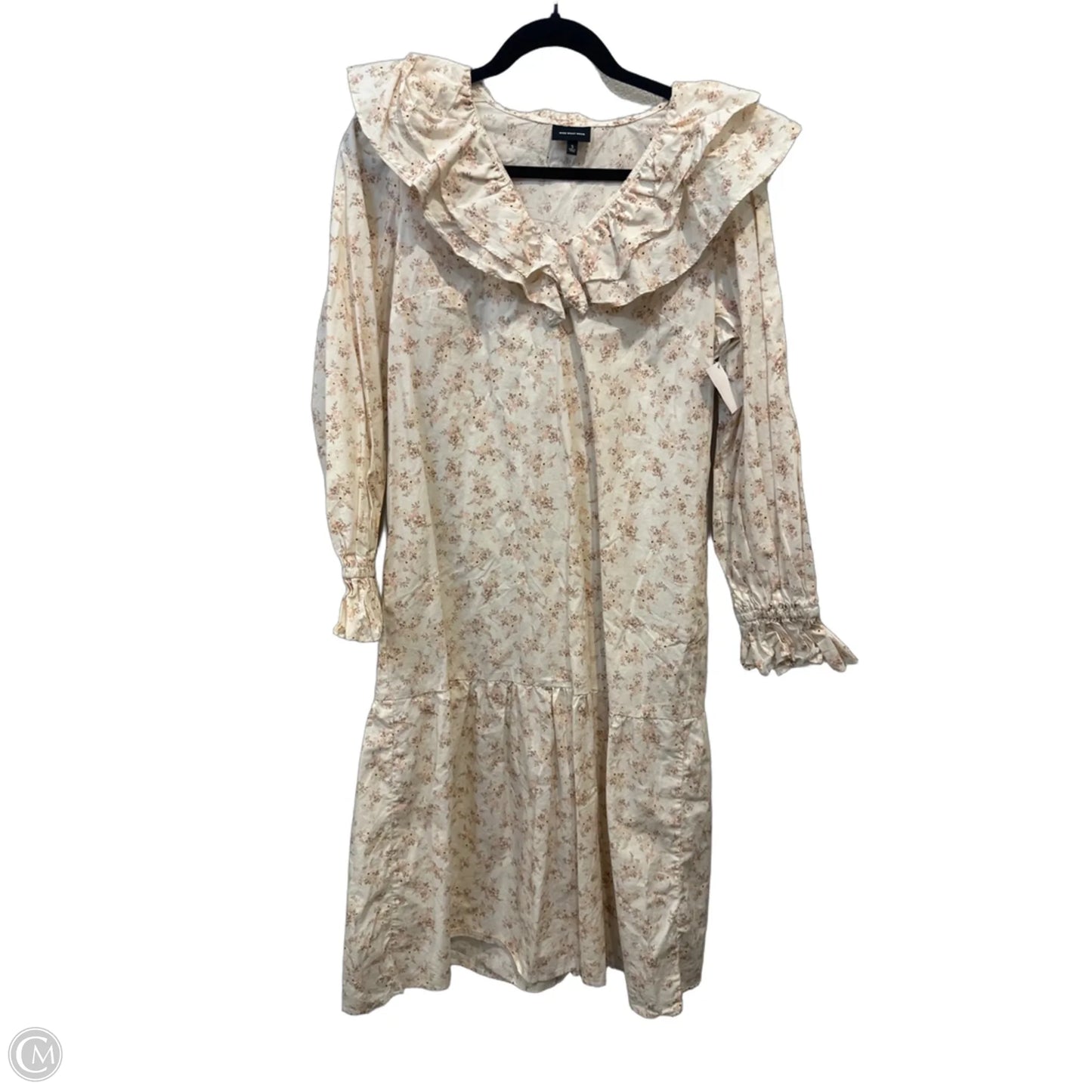 Dress Casual Midi By Who What Wear In Floral Print, Size: S