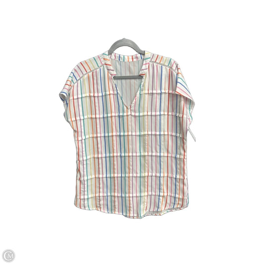 Top Sleeveless By Clothes Mentor In Striped Pattern, Size: M