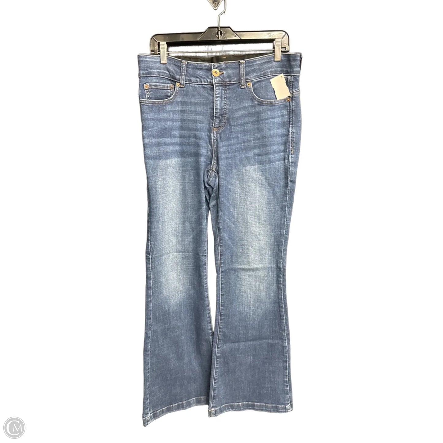 Jeans Boot Cut By Inc In Blue Denim, Size: 12
