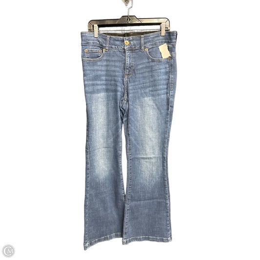 Jeans Boot Cut By Inc In Blue Denim, Size: 12