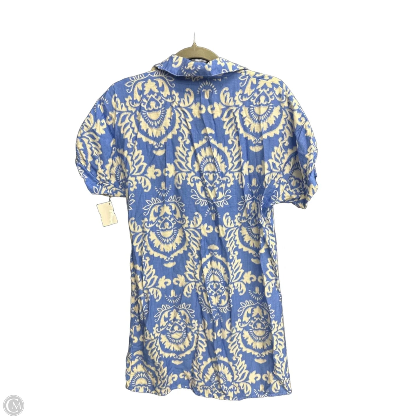 Dress Casual Short By Thml In Blue & White, Size: Xs