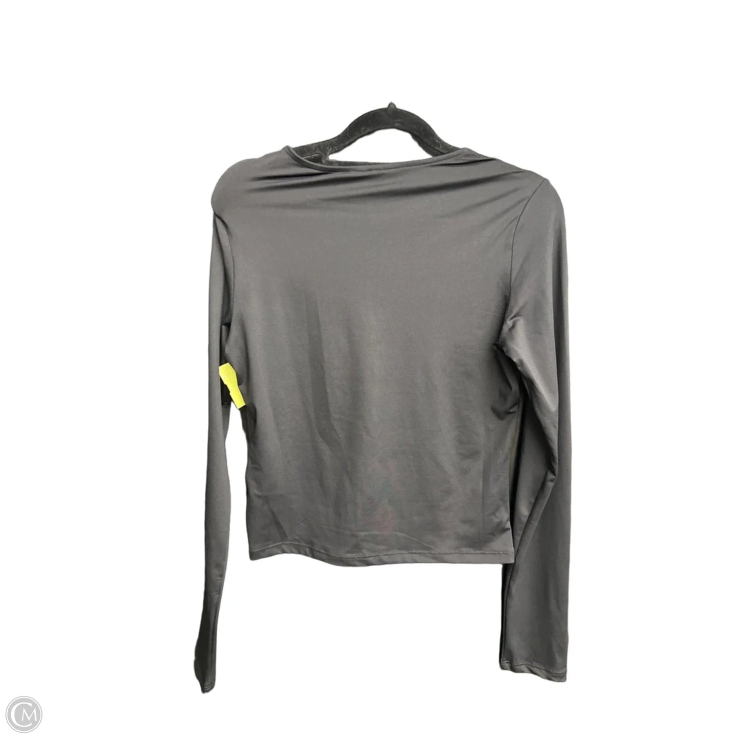 Top Long Sleeve Basic By Divided In Black, Size: M