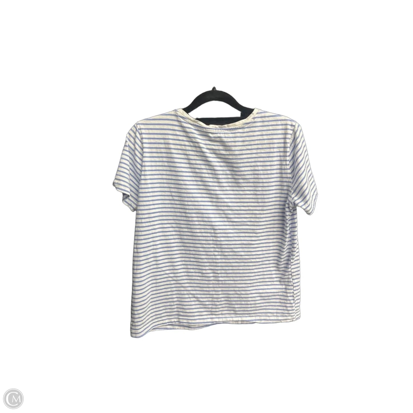 Top Short Sleeve Basic By Mng In Striped Pattern, Size: S