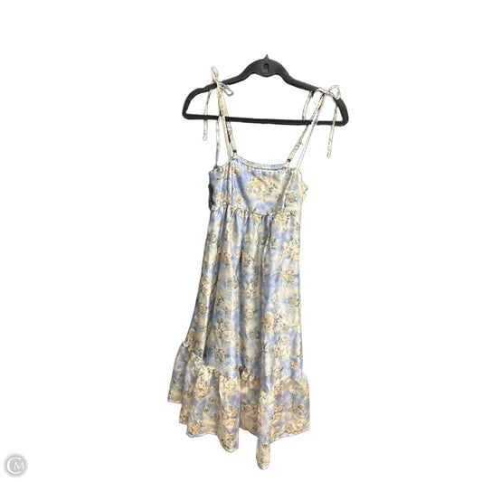 Dress Casual Midi By Wild Fable In Floral Print, Size: Xxs