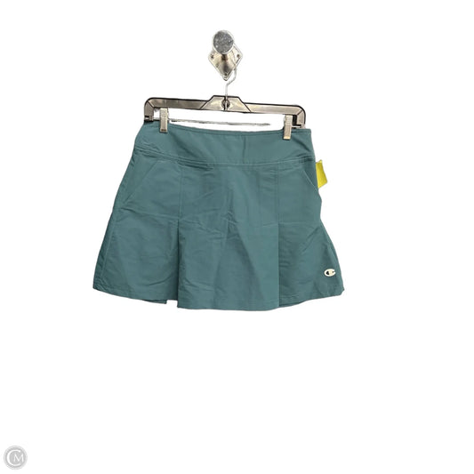 Athletic Skort By Champion In Teal, Size: 6