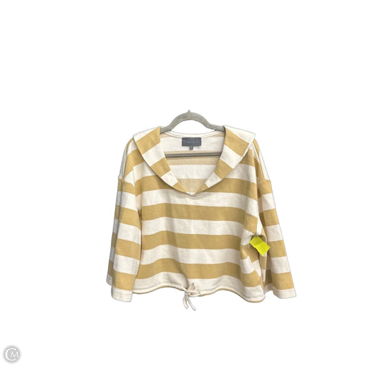 Top Short Sleeve By Sunday In Brooklyn In Striped Pattern, Size: Xl