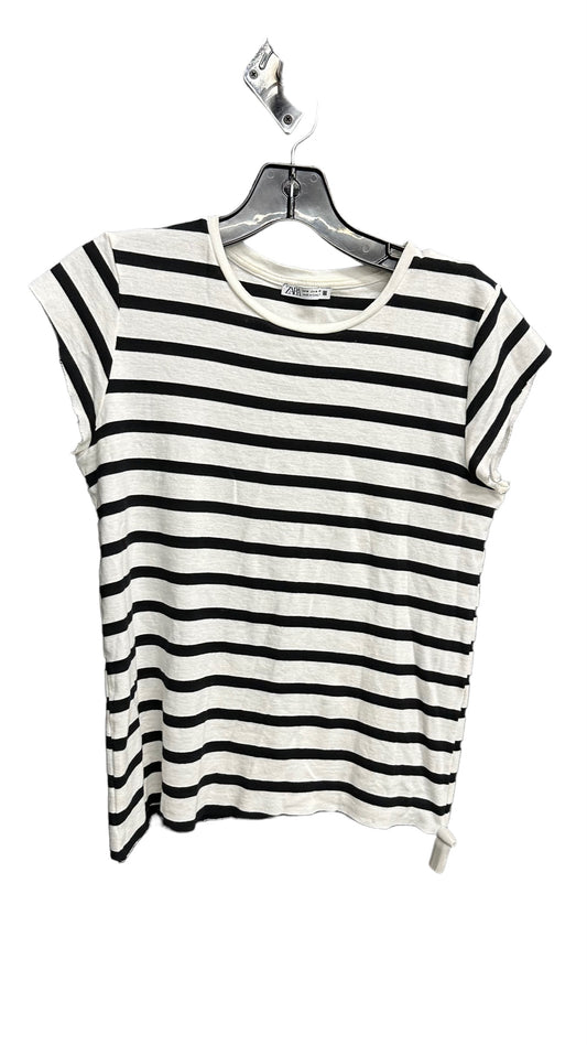 Top Short Sleeve Basic By Zara  Size: M