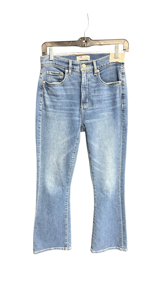 Jeans Boot Cut By Loft In Blue Denim, Size: 00