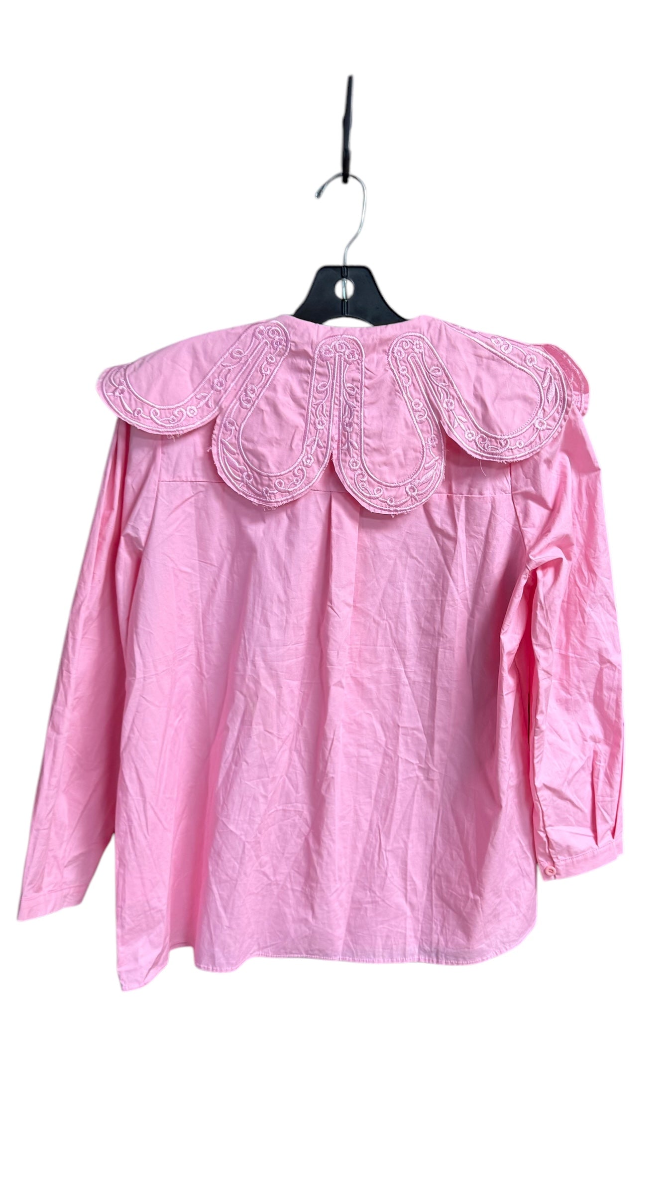 Top Long Sleeve By Clothes Mentor In Pink, Size: S