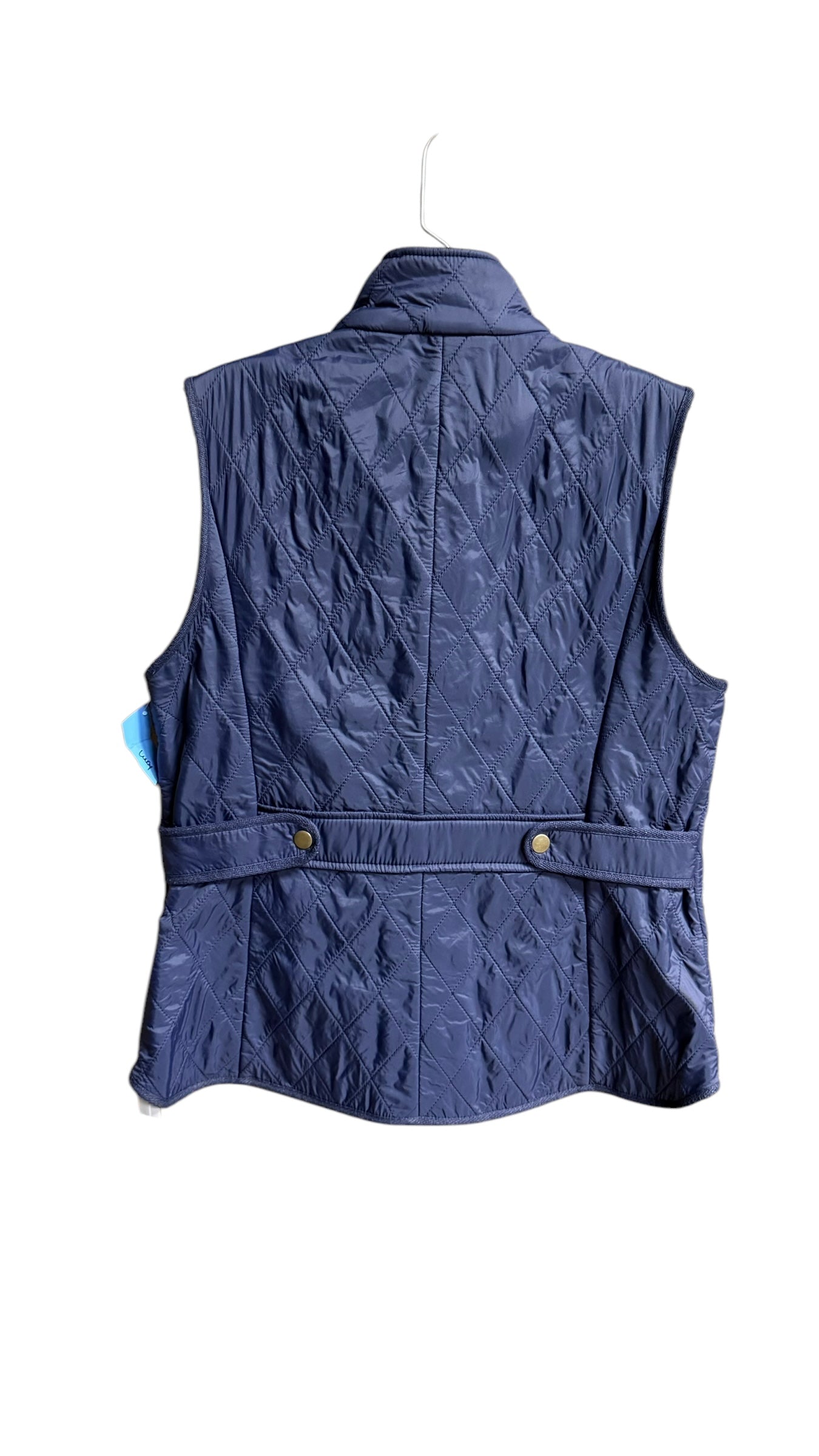 Vest Puffer & Quilted By Talbots In Navy, Size: S