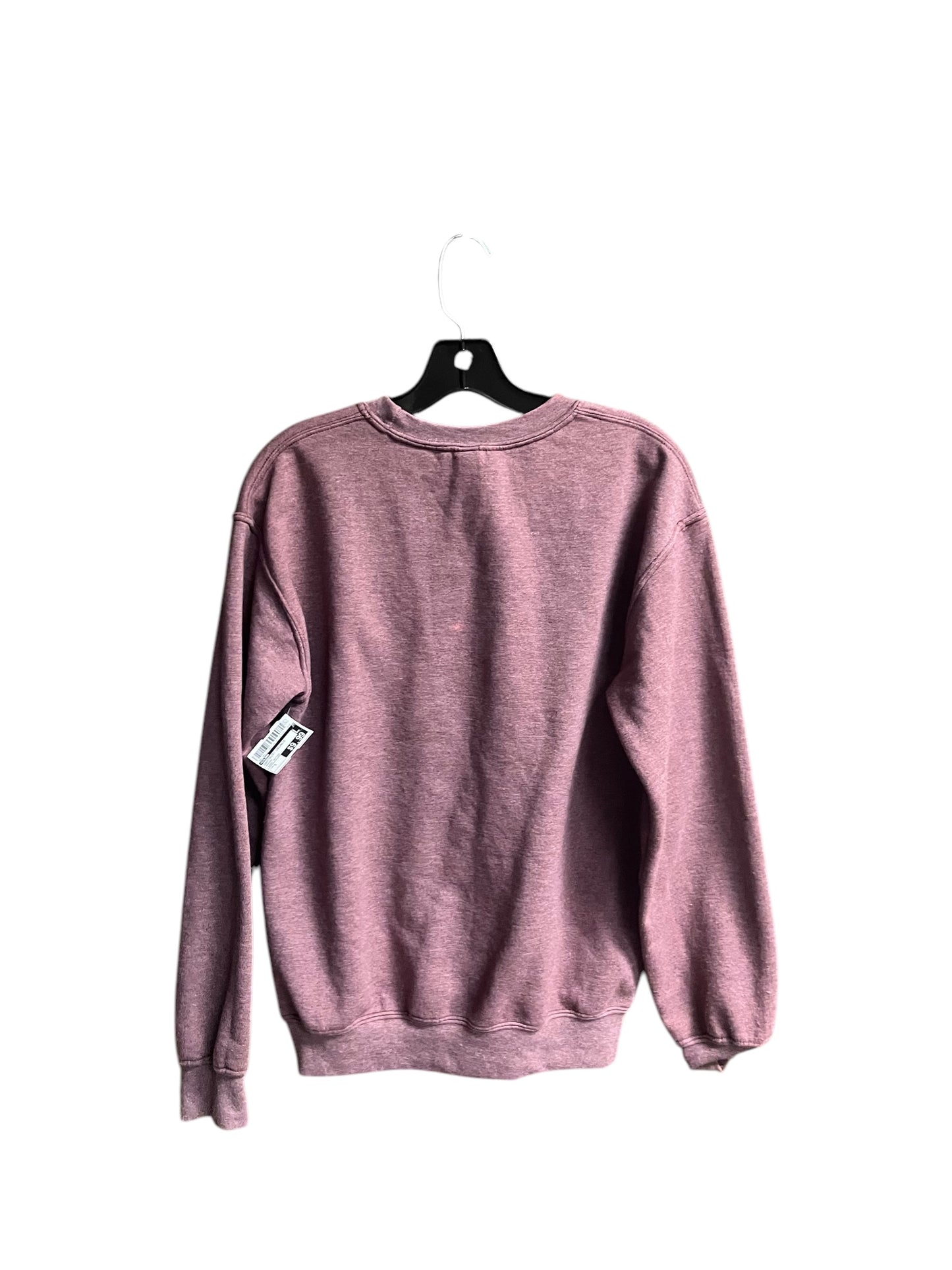 Sweatshirt Crewneck By Gildan In Maroon, Size: S