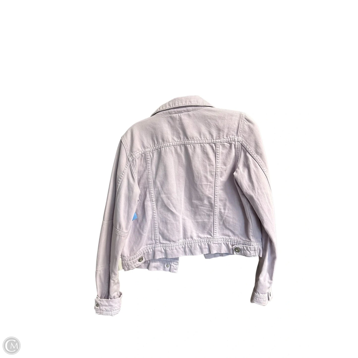 Jacket Denim By Free People In Purple, Size: Xs