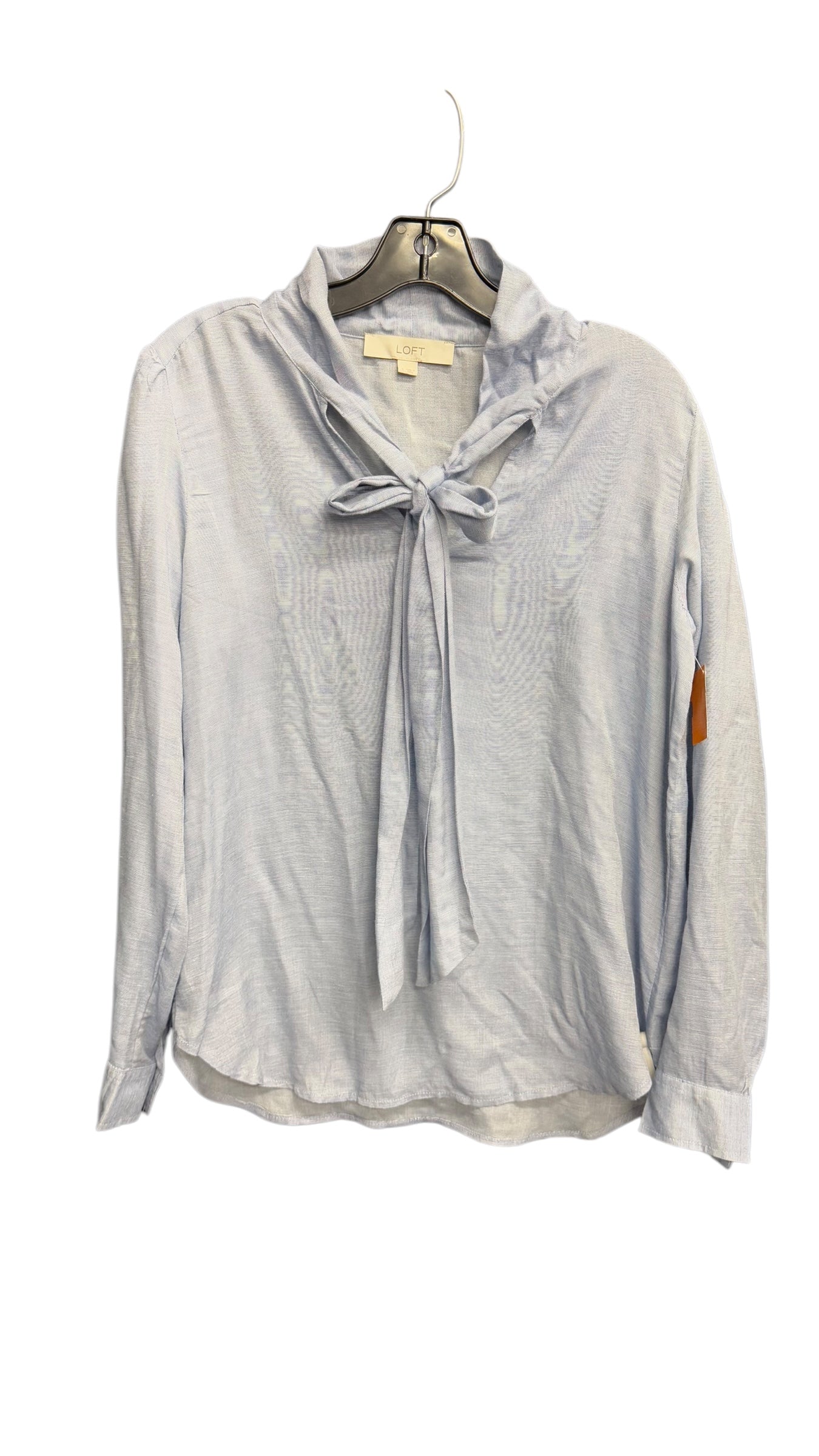 Top Long Sleeve By Loft In Blue, Size: S