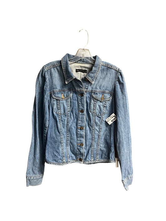 Jacket Denim By Clothes Mentor In Blue Denim, Size: M