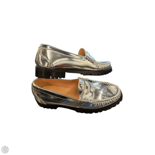 Shoes Heels Platform By J. Crew In Silver, Size: 10