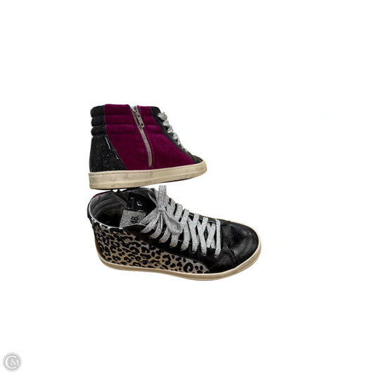 Shoes Athletic By P448 In Animal Print, Size: 8