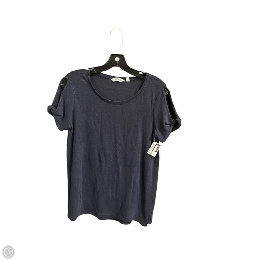 Athletic Top Short Sleeve By Athleta In Navy, Size: S