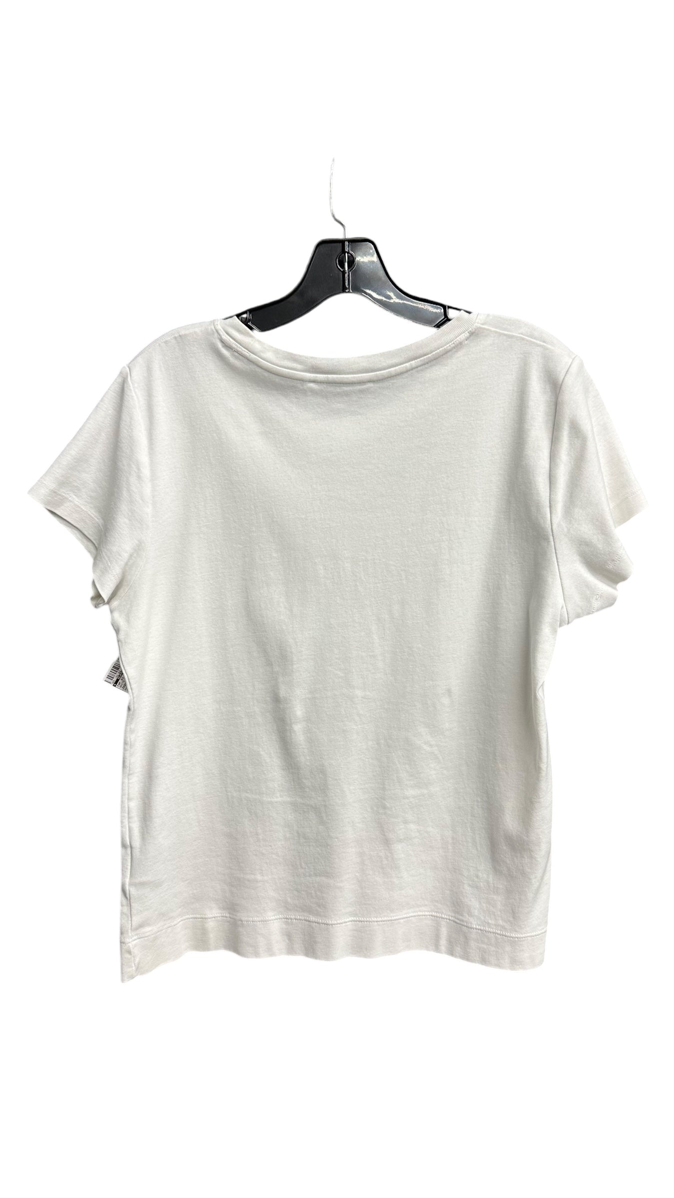 Top Short Sleeve By Clothes Mentor In White, Size: Xl