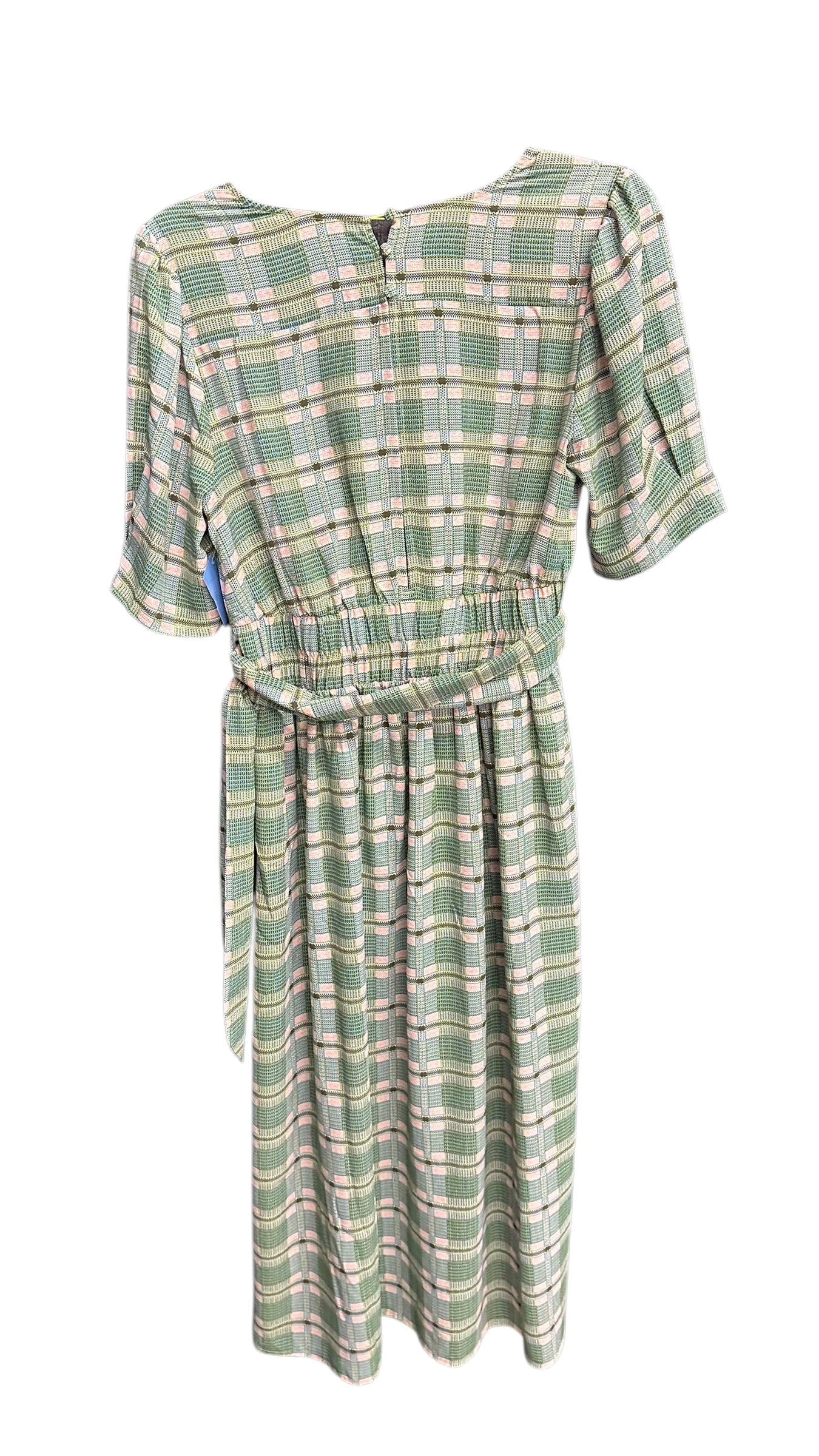 Dress Casual Maxi By Moon River In Green & Pink, Size: M