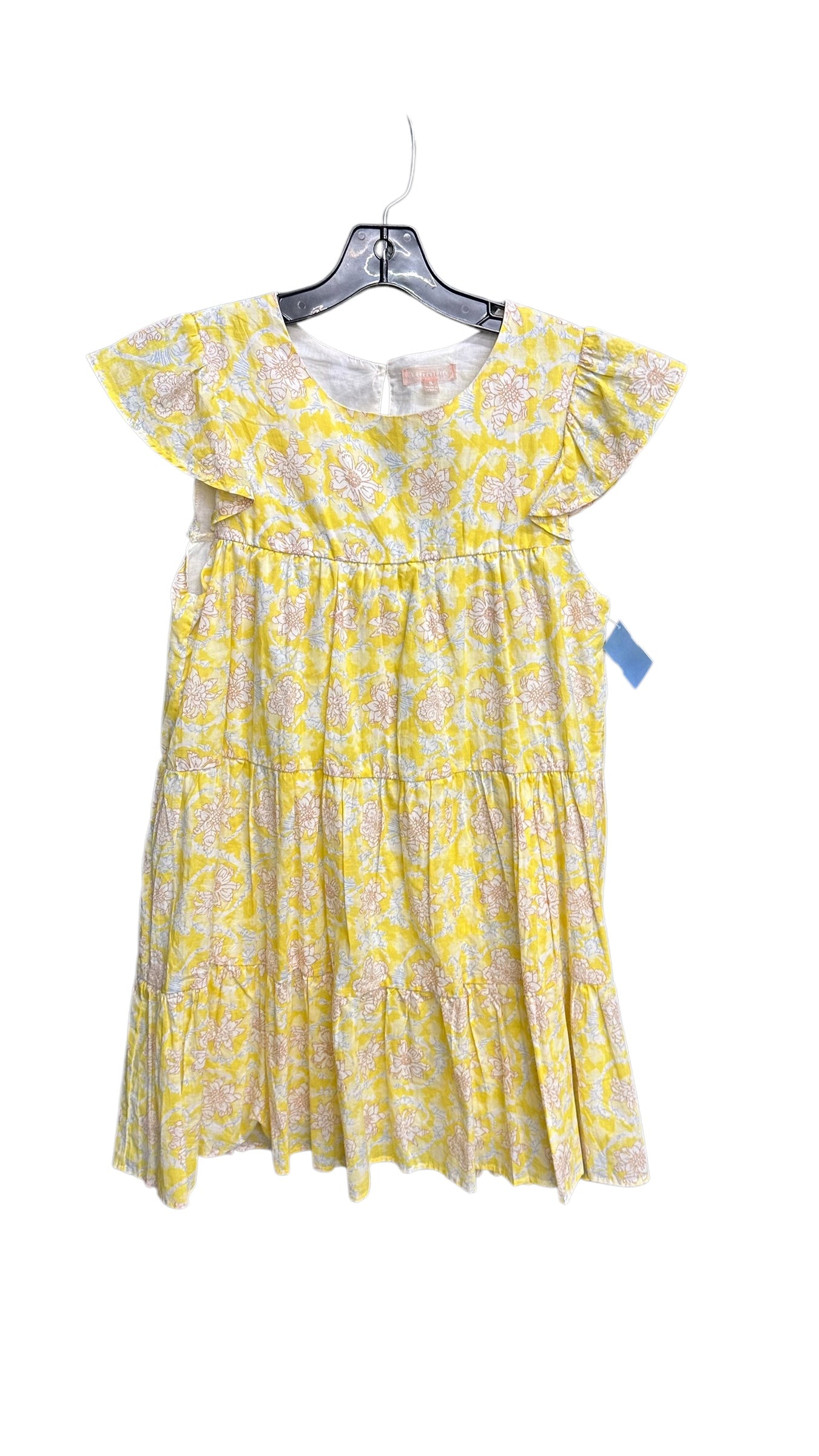 Dress Casual Midi By Clothes Mentor In Yellow, Size: S